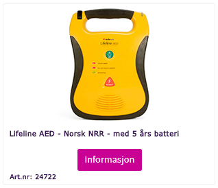 hjertestarter defibtech lifeline