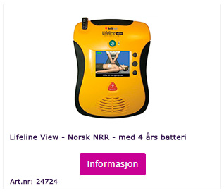Lifeline View hjertestarter Defibtech